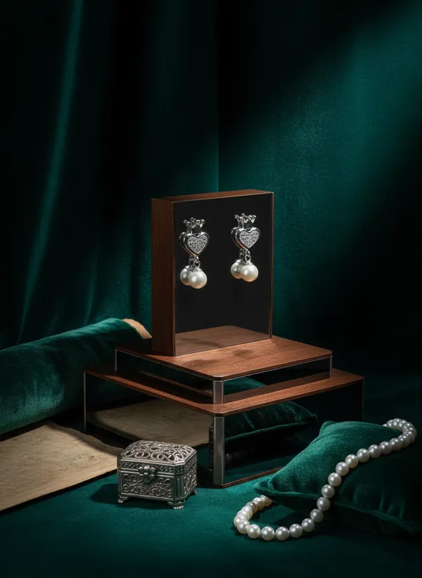 Crown_Heart_Pearl_Drop_Earrings_925_Sterling_Silver